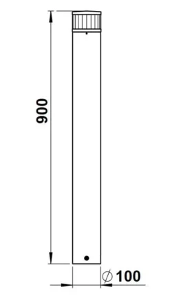 Albert 662235 LED Pollerleuchte, 10W, Höhe 0,9m, Schwarz 9 Albert 662235 LED Pollerleuchte, 10W, Höhe 0,9m, Schwarz -Beleuchtungs Discounter d5aaa3c85131e6cb92263c2a372dccc1ee280274 1