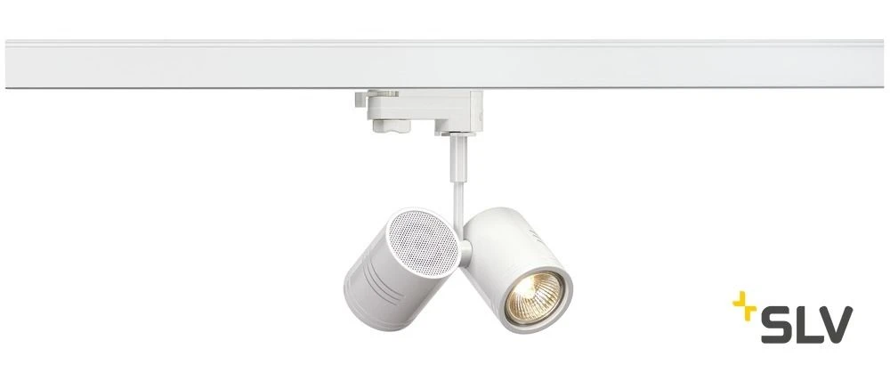 SLV 152231 BIMA 2 Double 3Phasen-HV-Strahler, GU10, Ohne Leuchtmittel 1 SLV 152231 BIMA 2 Double 3Phasen-HV-Strahler, GU10, Ohne Leuchtmittel