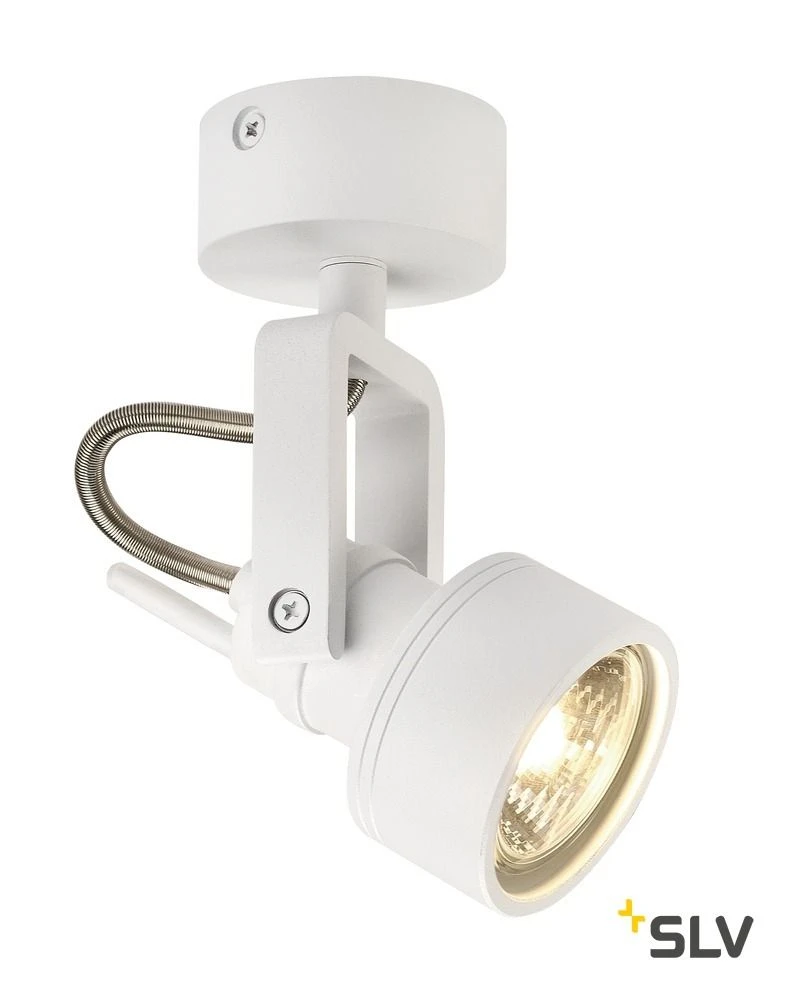 SLV 147551 INDA SPOT Wand- Und Deckenleuchte, GU10/50W 1 SLV 147551 INDA SPOT Wand- Und Deckenleuchte, GU10/50W