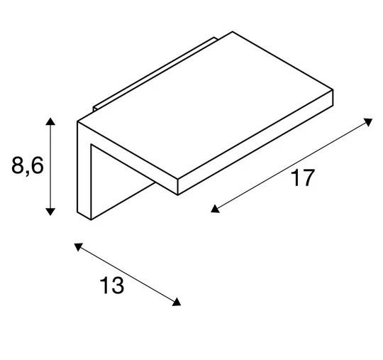 SLV 231351 ANGOLUX WALL, Outdoor Wandleuchte, LED, 3000K, IP44, 36 SMD LED, Max. 7,51W 2 SLV 231351 ANGOLUX WALL, Outdoor Wandleuchte, LED, 3000K, IP44, 36 SMD LED, Max. 7,51W – Bild 2