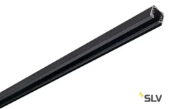 SLV 145200 EUTRAC 3-Phasenschiene Aufbau, Schwarz, 2m