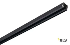 SLV145100 EUTRAC 3-Phasenschiene Aufbau, Schwarz, 1m