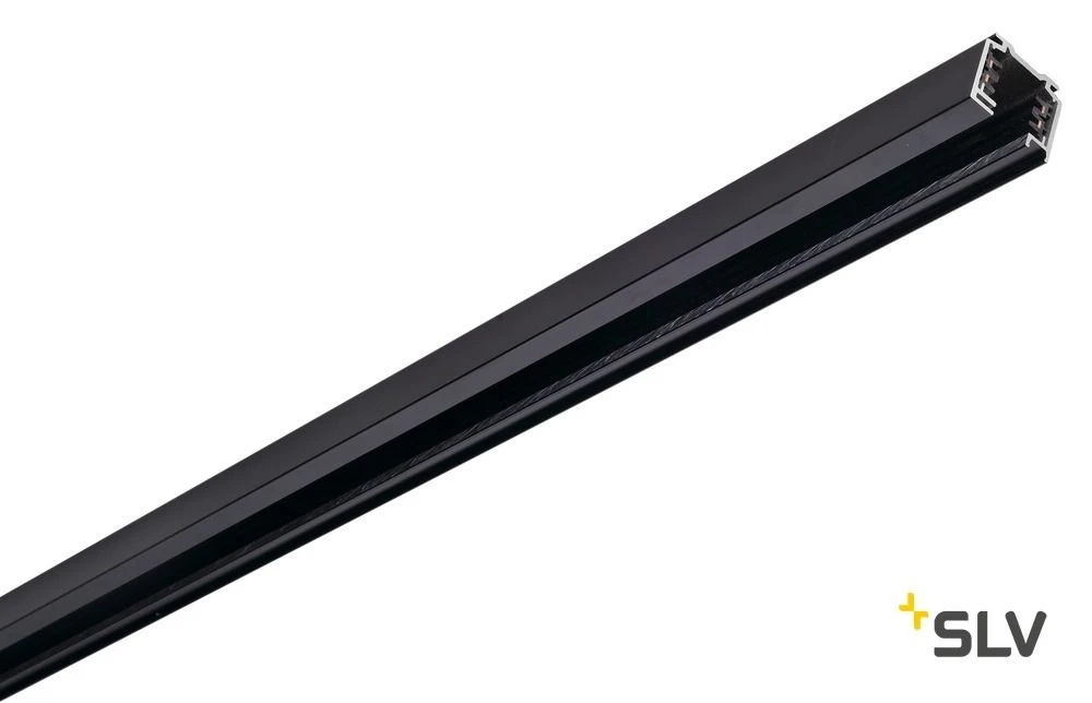 SLV145100 EUTRAC 3-Phasenschiene Aufbau, Schwarz, 1m 1 SLV145100 EUTRAC 3-Phasenschiene Aufbau, Schwarz, 1m