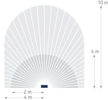 Theben 1020901 LED-Strahler TheLeda D S AL , 8,5W Mit Bewegungsmelder, Aluminium 4 Theben 1020901 LED-Strahler TheLeda D S AL , 8,5W Mit Bewegungsmelder, Aluminium – Bild 4