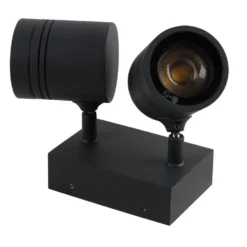 Heitronic 500053 Wandleuchte Borneo 2-flammig, GU10