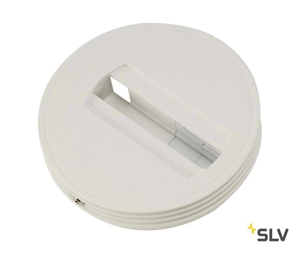 SLV 143381 Deckenrosette Weiß, Für Die Einzelmontage 1 SLV 143381 Deckenrosette Weiß, Für Die Einzelmontage
