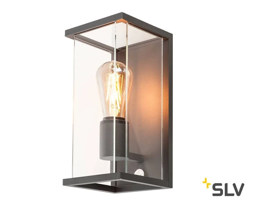 SLV 1002402 QUADRULO SENSOR WL Outdoor Wandleuchte, IP44 1 SLV 1002402 QUADRULO SENSOR WL Outdoor Wandleuchte, IP44