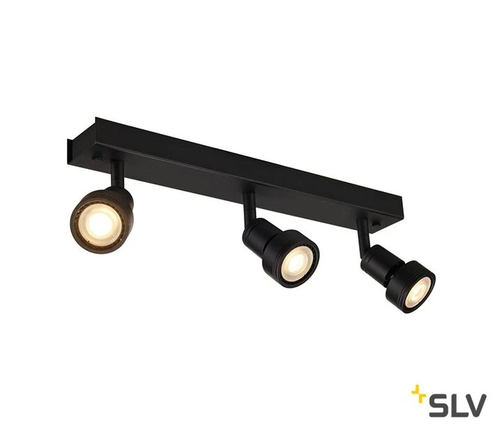 SLV 147380 PURI 3 Wand-/Deckenleuchte GU10/3x50W 1 SLV 147380 PURI 3 Wand-/Deckenleuchte GU10/3x50W