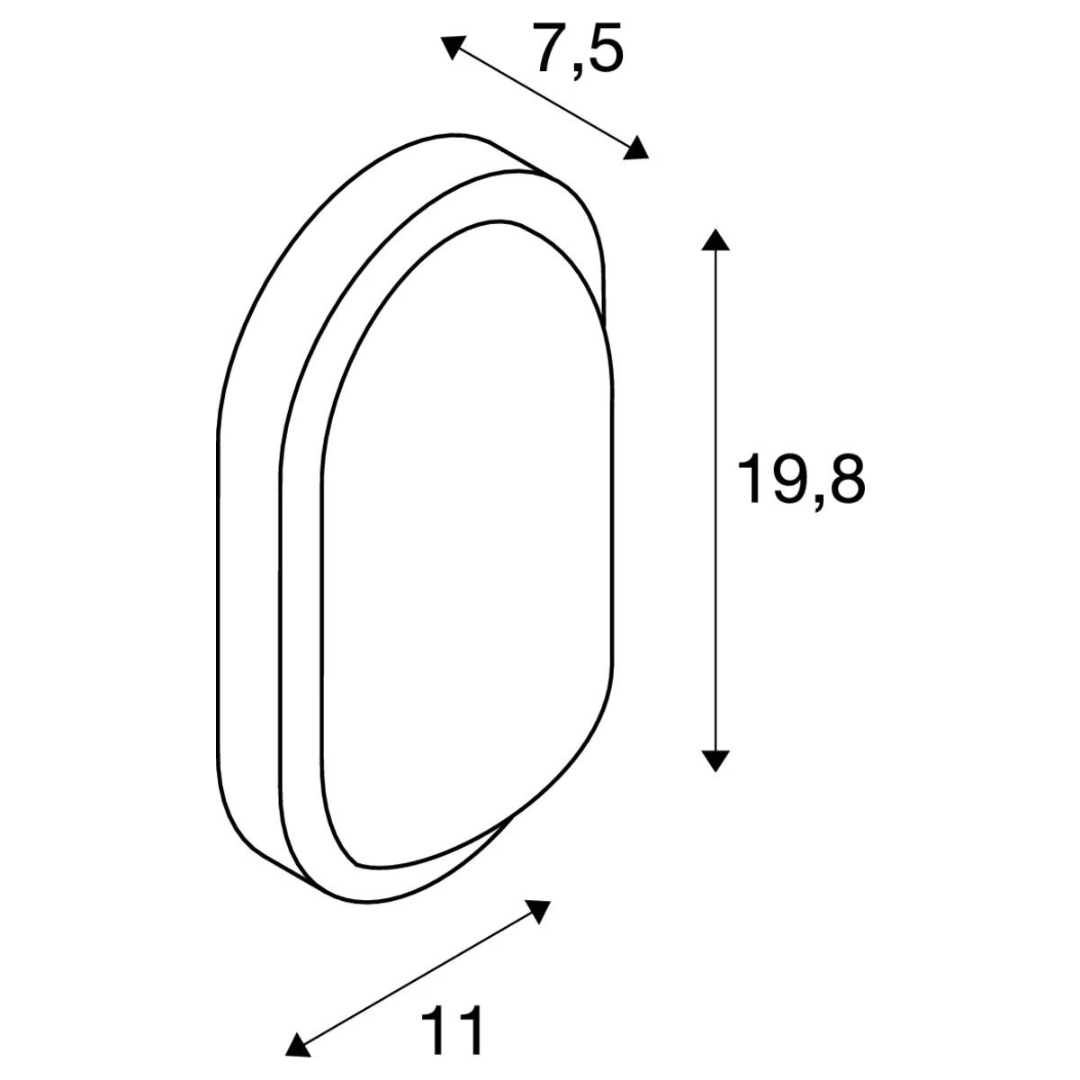SLV 229935 TERANG 2, Outdoor Wand- Und Deckenleuchte, IP44 2 SLV 229935 TERANG 2, Outdoor Wand- Und Deckenleuchte, IP44 – Bild 2