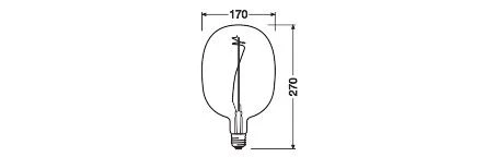 Ledvance 4058075761872 Vintage 1906® LED BALLON BLUE, 320 °, 4,5 W, 816, 100 Lm, E27, Dimmbar 2 Ledvance 4058075761872 Vintage 1906® LED BALLON BLUE, 320 °, 4,5 W, 816, 100 Lm, E27, Dimmbar – Bild 2