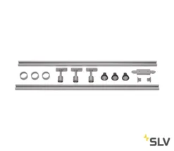 SLV 143194 PURI TRACK Strahler-SET 1Phasen-Hochvolt, GU10, Mit Leuchtmitteln