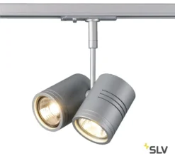 SLV 143432 BIMA Double 1Phasen-HV-Strahler, GU10, Ohne Leuchtmittel