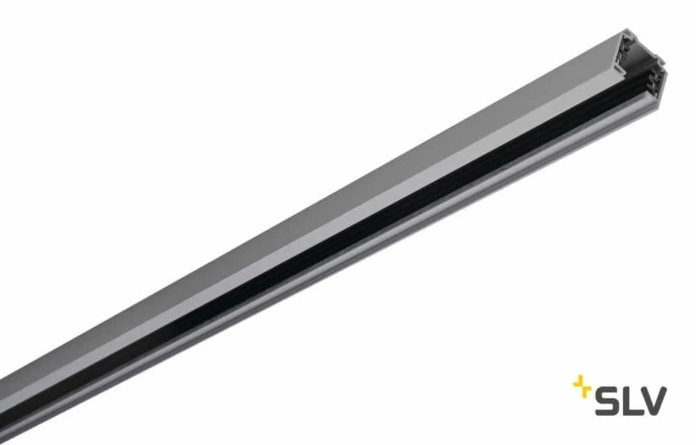 SLV 145102 EUTRAC 3-Phasenschiene Aufbau, Silber, 1m 1 SLV 145102 EUTRAC 3-Phasenschiene Aufbau, Silber, 1m