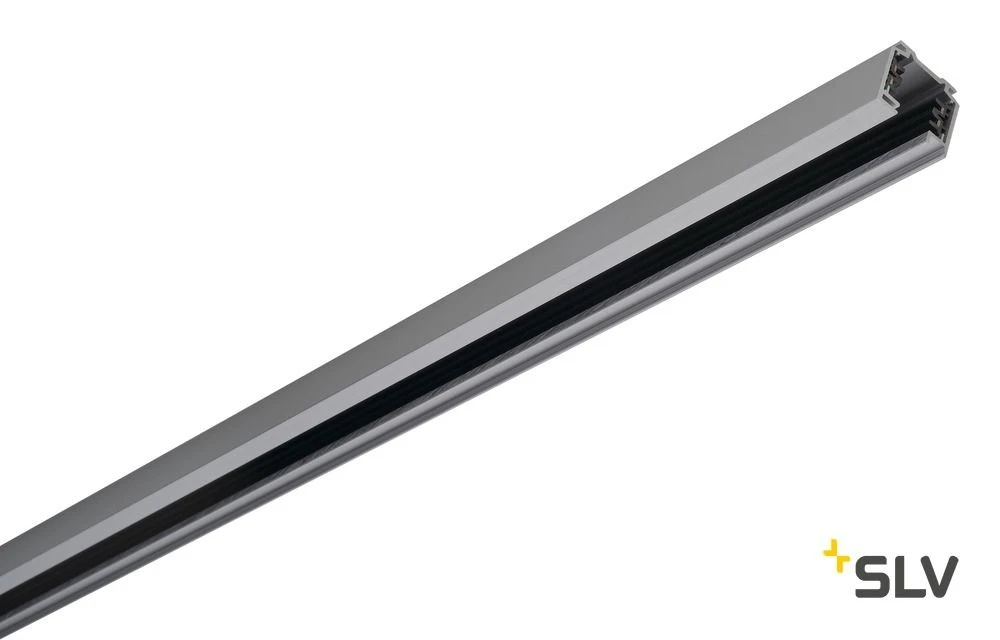 SLV 145202 EUTRAC 3-Phasenschiene Aufbau, Silber, 2m 1 SLV 145202 EUTRAC 3-Phasenschiene Aufbau, Silber, 2m