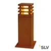 SLV 229420 Außenleuchte RUSTY SQUARE 40, E27, Max. 11W, IP55, 40cm