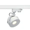 SLV 152601 KALU 3Phasen-HV-LED-Strahler, Incl. LED 13W, Warmweiß
