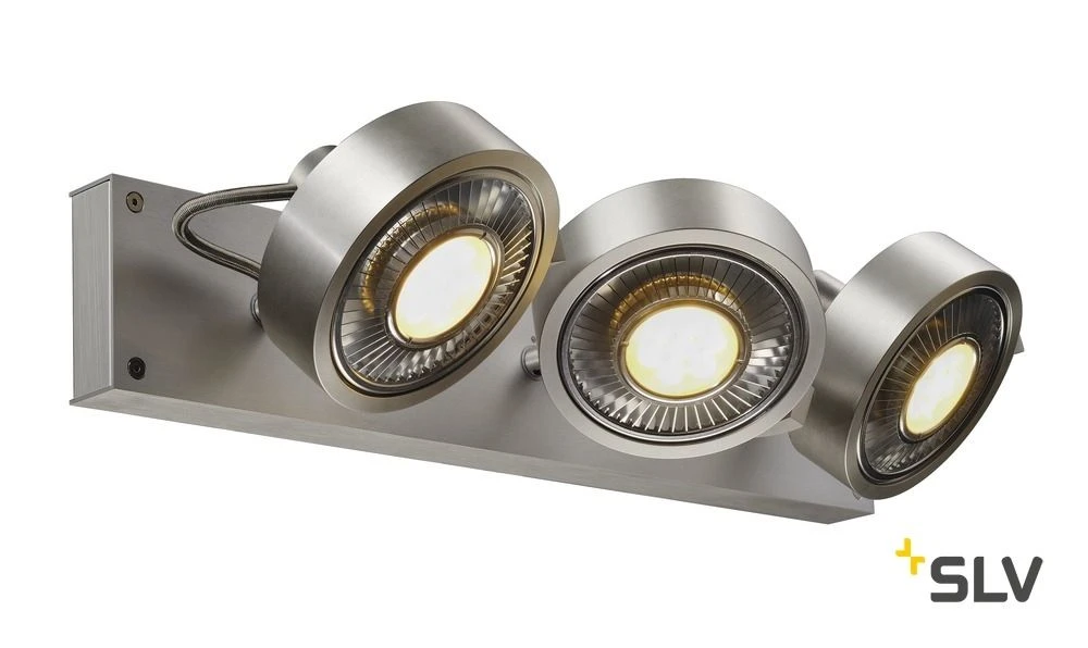 SLV 147326 KALU 3 Deckenleuchte ES111/GU10, 3x75W 5 SLV 147326 KALU 3 Deckenleuchte ES111/GU10, 3x75W – Bild 5
