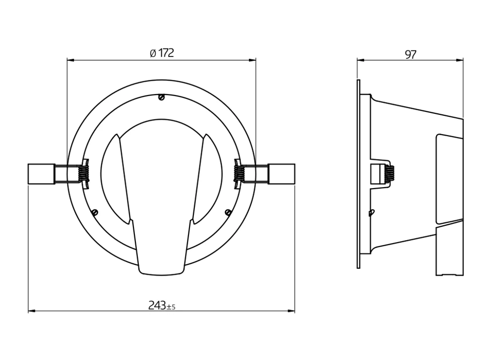 B.E.G. 93168 DL12-18-172-LED-3C Downlight 2 B.E.G. 93168 DL12-18-172-LED-3C Downlight – Bild 2